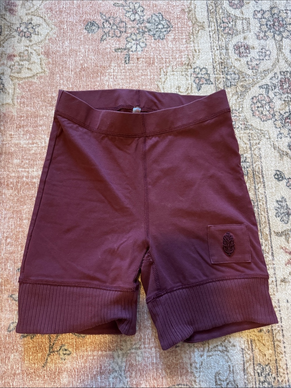FP Movement Maroon Bike Shorts